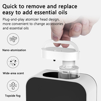 Machine électrique murale de diffuseur de parfum sans eau de nébuliseur d'arôme pour les gymnases d'hôtels à la maison