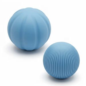 Accesorios de Yoga y Pilates al por Mayor, Pelota de Masaje de Silicona, Pelota de Tonificación con Puntos de Presión, Logotipo Personalizado OEM, Pelota de Fitness - Product Image 1