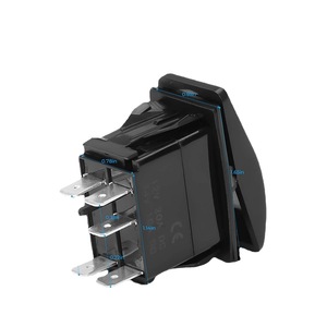 Auto Switch 15A 24V Rocker Type Dual Light For Car RV Boat Bus - Product Image 1
