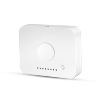Sensor de Temperatura y Humedad Inteligente para el Hogar, Compatible con Zigbee y EWelink, con Pantalla IPS y Alimentación por Batería