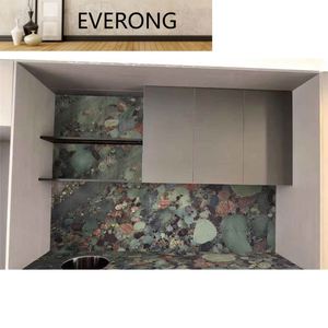 Naturel <span class=keywords><strong>Les</strong></span> Quatre <span class=keywords><strong>Saisons</strong></span> Nouvelle Carrière Chinois Quatre <span class=keywords><strong>Saisons</strong></span> Vert Marbre Dalle Carrelage Comptoir Dessus De Table 18mm 20mm - Product Image 5