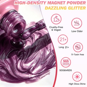 Vernis Gel Effet Œil de Chat en Gros, Longue Durée, UV, Effet Faisceau Lumineux, 12 Couleurs Premium Scintillantes, Gel Magnétique Effet Œil de Chat, OEM ODM Marque Privée - Product Image 3