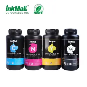 InkMall 생생한 컬러 하드 UV Konica 512 / 512i UV 평판 잉크젯 프린터 휴대 전화 케이스 인쇄