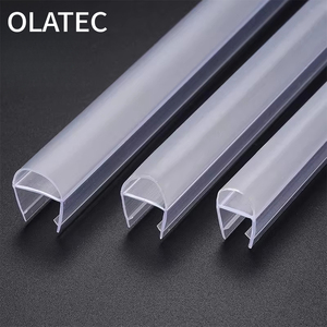 Bande d'étanchéité moderne en silicone PVC souple et imperméable pour portes <span class=keywords><strong>de</strong></span> douche coulissantes, pour la réduction des courants d'air et du bruit dans la <span class=keywords><strong>salle</strong></span> <span class=keywords><strong>de</strong></span> <span class=keywords><strong>bain</strong></span> et la cuisine - Product Image 3