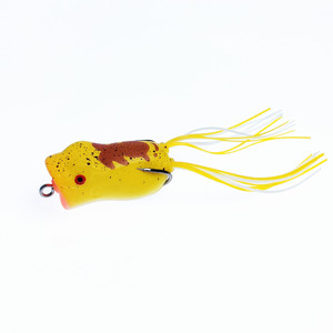 Grenouille <span class=keywords><strong>leurre</strong></span> en caoutchouc souple artificiel nager Topwater <span class=keywords><strong>Popper</strong></span> grenouille appâts de pêche truite basse carpe <span class=keywords><strong>brochet</strong></span> <span class=keywords><strong>leurre</strong></span> en plastique - Product Image 6