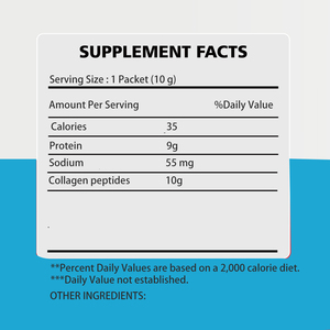 <span class=keywords><strong>Poudre</strong></span> de collagène personnalisée OEM ODM, complément alimentaire pour la peau et les articulations - Product Image 2