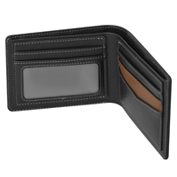 Portefeuille en cuir Pu Tracker Batterie rechargeable Carte de crédit Sac à main Trouver mon Air Tag Smart Tracker Portefeuille