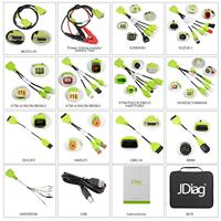 Scanner de diagnostic de moto portable JDiag M300 pour Harley BM Ducati AEON APRILIA BENELLI HOND KAWASAKI