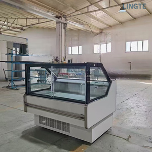 Vitrine Réfrigérée Commerciale en Verre pour Charcuterie, Vitrine Ventilée pour Viandes, Réfrigérateur de Comptoir pour Supermarché et Boucherie - Product Image 3