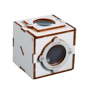 Giocattolo di Assemblaggio Puzzle DIY, Set di Esperimenti Scientifici di Fisica <span class=keywords><strong>con</strong></span> Tecnologia del Visore Piatto, in Plastica e Legno, per Età 4-6+ Unisex - Product Image 3