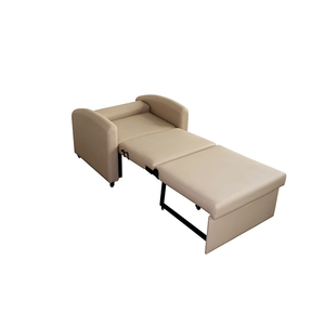 Sofá Cama Plegable Médico, Silla de <span class=keywords><strong>Hospital</strong></span> Móvil con Cuero PU para Uso en Habitaciones de Pacientes - Product Image 3