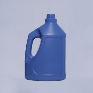Bouteille carrée en plastique HDPE vide de haute qualité personnalisée de 3,2 L, couleur personnalisée PE pour détergent à lessive avec bouchon à vis - Product Image 4