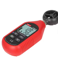 Anémomètres miniatures UNI-T UT363/UT363BT jusqu'à 30 m/s, résolution de 0,01 m/s, matériau ABS, plage de température de 0 à 45 °C