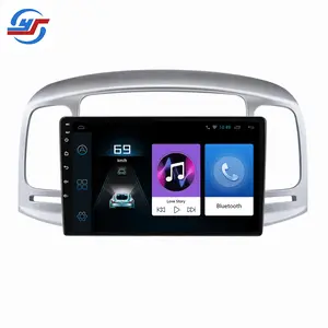 9" Car Audio Car Play Android Auto Frame 2 Din Android Car Radio Stereo For Hyundai Accent 3 2006 2007 2008 2009 2010 2011