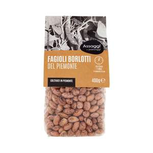 Haricots Borlotti italiens séchés de qualité supérieure, 400 g, saveur intense, similaire aux haricots au beurre, pour des ragoûts rustiques et réconfortants - Product Image 2