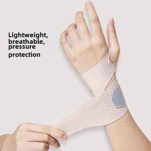 Women's Summer Thin Sports Wristband Neoprene Anti-Sprain Tendon Sheath Protector Fitness <b>Badminton</b> Gear Supplies Wrist Wraps - Product Image 6