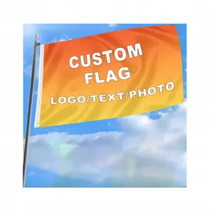 Professional Custom Flag 100% Polyester Custom Design Size Decorative Advertising Personalized Flag