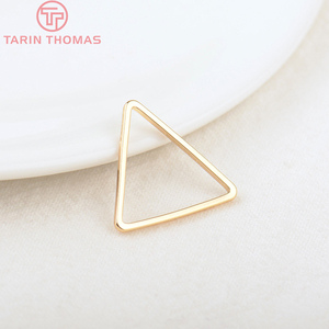 Высококачественные аксессуары и материалы для изготовления ювелирных изделий: позолоченные 24-каратным золотом вольфрамовые кольца-коннекторы в форме звезды, круглые, закрытые - Product Image 5