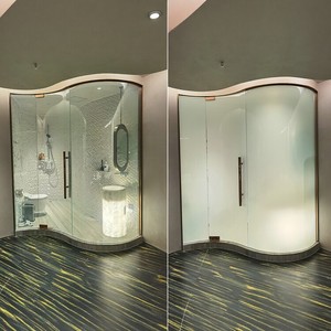 Película Inteligente Autoadhesiva <span class=keywords><strong>para</strong></span> Privacidad Instantánea en <span class=keywords><strong>Ventanas</strong></span>, Puertas y Paredes de Vidrio Instalación Fácil, Protección UV y Estilo Elegante - Product Image 3