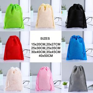 Bolsa de Almacenamiento Pequeña de Alta Calidad con Cordón, Bolsa de Tela No Tejida con Asa de Cuerda para Protección de Joyas y Contra el Polvo - MOQ Bajo - Product Image 4