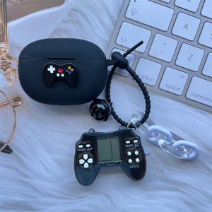 Gran oferta con llavero funda de accesorios para auriculares de silicona de dibujos animados para <span class=keywords><strong>Realme</strong></span> Buds <span class=keywords><strong>Air</strong></span> 5 Pro T300 T100 <span class=keywords><strong>Air</strong></span> <span class=keywords><strong>3</strong></span> - Product Image 6