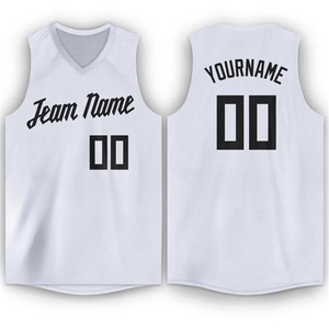 Uniformes de basket-ball réversibles pour hommes en gros portent un maillot de sport et un short en maille débardeur d'entraînement - Product Image 6