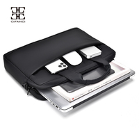 À la mode étanche affaires grande capacité ordinateur portable sac à main porte-documents tablette bandoulière Document voyage bureau travail quotidien