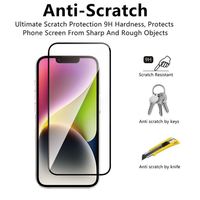 Protection d'écran en verre trempé AFS HD 9H 0,33 mm 2,5D avec déverrouillage par empreinte digitale pour Honor 600 Pro