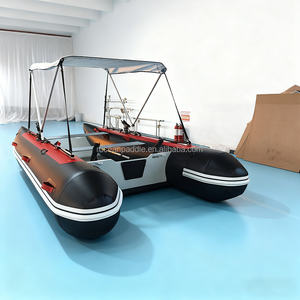 Catamarán <span class=keywords><strong>de</strong></span> Pesca Inflable <span class=keywords><strong>de</strong></span> PVC <span class=keywords><strong>para</strong></span> 6 Personas, Bote <span class=keywords><strong>de</strong></span> Pesca Rápido, Catamarán Inflable - Product Image 4