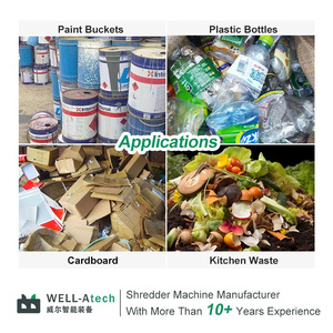 高効率ダブルシャフトシュレッダーリサイクル用キッチン廃紙段ボール - Product Image 6