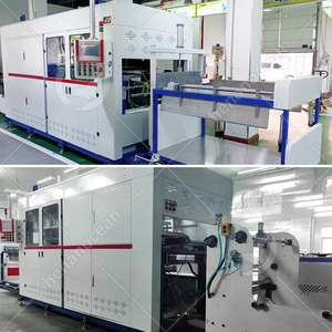 Máquina de termoformado al vacío ORME Industrial para bandejas de vivero, parachoques de automóviles y fabricación de vasos desechables transparentes de PET para jugo - Product Image 5