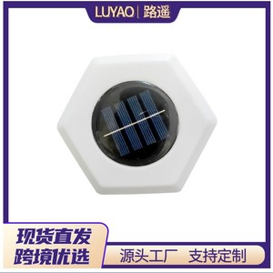 Lámpara Solar para Jardín, Luz para Escalones de Jardín, Iluminación de Paisaje con Energía Solar a Prueba de Agua, Luz Blanca Cálida y Verde - Product Image 5