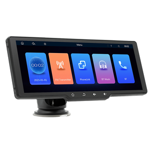 10.26 \ "IPS Màn Hình Xách Tay Xe Stereo Không Dây Carplay & Android Auto FM Movie Phương Tiện Truyền thông Màn Hình Hiển Thị Màn Hình USB Kết Nối Thẻ SD - Product Image 2