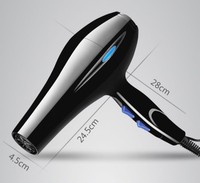 Secador de Pelo de Alta Potencia con Accesorios de Peinado, Secador Profesional para Hombres y Mujeres