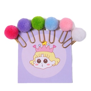 Nhỏ Tươi Kẹo Màu Len Bóng Giấy <span class=keywords><strong>Clip</strong></span> Sáng Tạo Kim Loại Đánh Dấu Trang Tin Nhắn <span class=keywords><strong>Clip</strong></span> Nam Châm Cho Tay Tài Khoản Phụ Kiện - Product Image 1