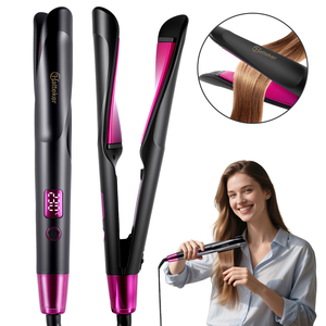 HT-136 Nuovo Ferro Arricciacapelli e <span class=keywords><strong>Piastra</strong></span> Lisciante 2 in 1, Strumento Professionale per lo Styling dei Capelli - Product Image 2