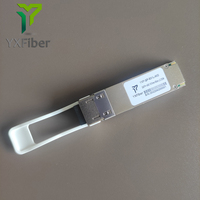 Módulo Transceptor Óptico QSFP+ ZR4 40G 80KM 1310nm Dúplex LC DDM para Redes de Espina Dorsal DCI 5G