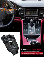Kit de Actualización de Consola Central con Teclas Táctiles para Porsche Cayenne 2010-2017, Reproductor Multimedia de Panel Frontal, Plug and Play, Actualización GEN 2024