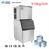 Machine à glaçons cubiques BY-700A(F) à refroidissement par air, haute production, glace cristalline, pour usage commercial