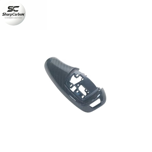 Cache-levier de vitesse en fibre de carbone véritable, style de remplacement pour BMW F30 F10 F20 F32 2012+ - Product Image 3