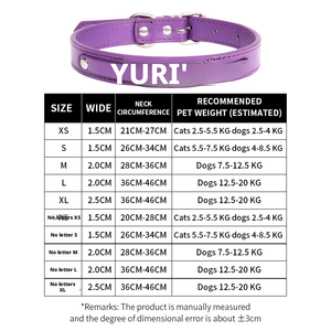 다이아몬드 크리스탈과 글자 장식이 있는 모던 심플 강아지 목걸이, DIY 이름 인쇄 가능, 부드러운 PU 가죽 소재, 반려동물용 - Product Image 6