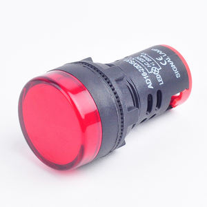 צ 'יף הוביל אור כחול 110v 220v v עוצמת אור מחוון אור חור הרכבה גודל 22mm (7/8 ") 120 ac/dc אור טייס אור - Product Image 5