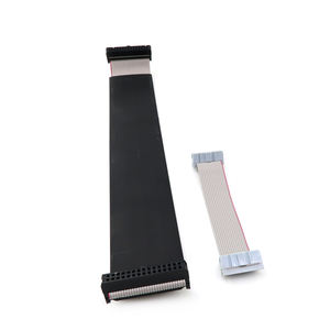 สายรัดทองแดงแบบยืดหยุ่นสายริบบิ้นแบนสายเคเบิลข้อมูล FFC ทองแดงออกแบบได้ตามต้องการ - Product Image 4