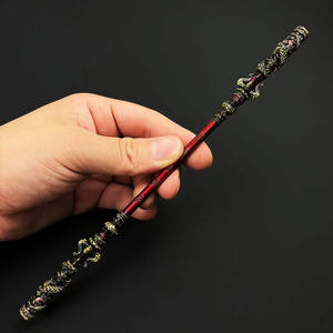 Black Myth Game Peripheral Toy Model Large Golden Cudgel Hits Destiny Metal Craft Figurita Juguetes Regalos <span class=keywords><strong>para</strong></span> cumpleaños <span class=keywords><strong>Navidad</strong></span> - Product Image 5