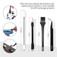 Kit de tournevis de précision électronique 142 pièces, 120 embouts magnétiques, outil de réparation pour téléphone, ordinateur portable, PC, garantie 1 an, OEM
