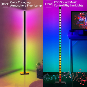 Lámpara de esquina Rgb que cambia de color música melodía luz Tuya lámpara de pie - Product Image 2