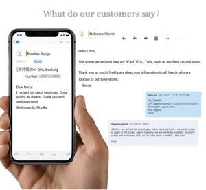 Bling feuille dos plat Bikini décoration cristal en vrac Hot Fix strass nuancier - Product Image 2