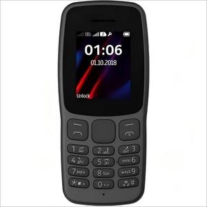 Giá Rẻ 99% Mới Cho 106 Cổ Điển Tính Năng Điện Thoại Màu Đen 1.8 ''Màn Hình GSM Mạng Tuyệt Vời Pin - Product Image 3
