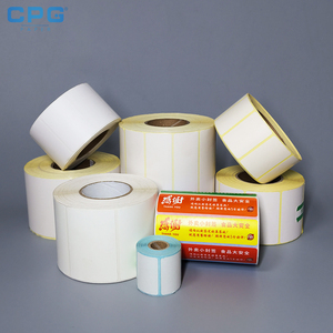 Wholesale Supply High Tack 100x150mm Etiquetas Térmicas Clear Barcode Printing E-commerce Thermal Shipping Labels - Product Image 1