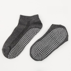 Chaussettes courtes de sport pour hommes, décontractées, antibactériennes, antidérapantes, avec points de colle, absorbant la transpiration, respirantes, <span class=keywords><strong>100</strong></span>% <span class=keywords><strong>coton</strong></span> - Product Image 5